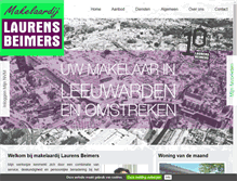 Tablet Screenshot of laurensbeimers.nl